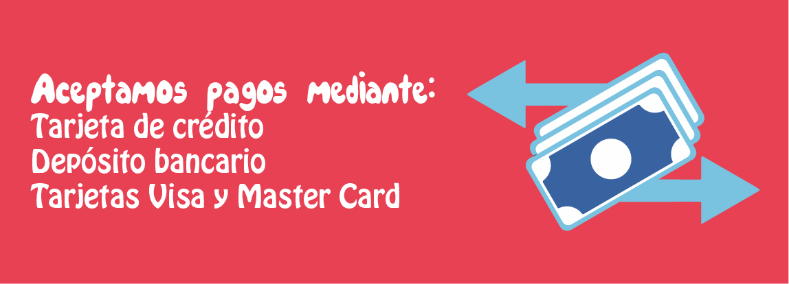 métodos de pago servicios para fiestas infantiles